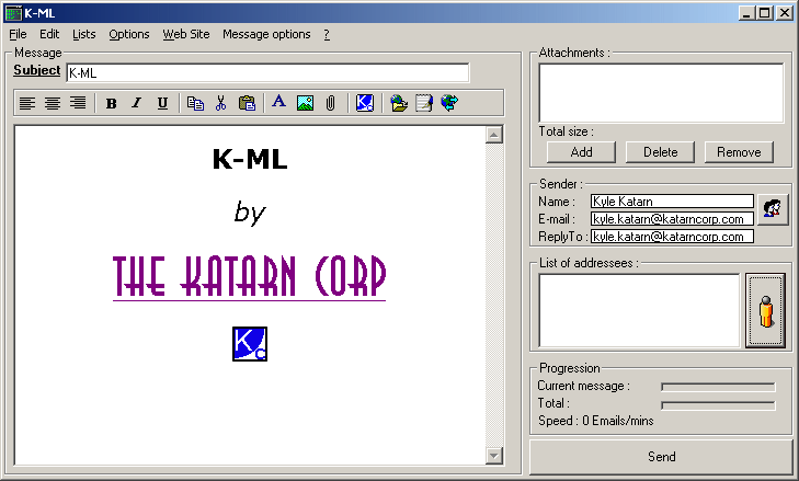 K-ML Screenshot